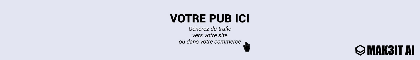 « Soutenez nos commanditaires et investisseurs » Mak3it AI