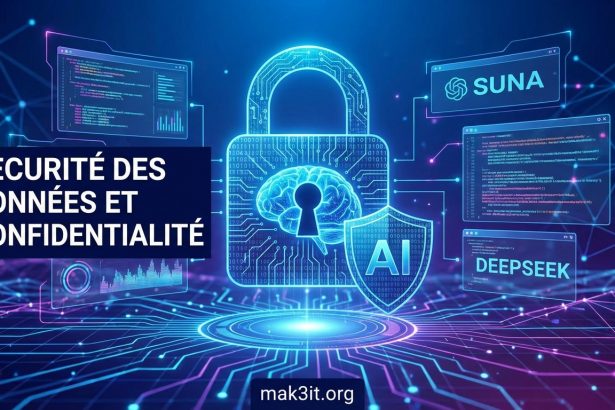 Sécurité des données : garanties Suna et DeepSeek