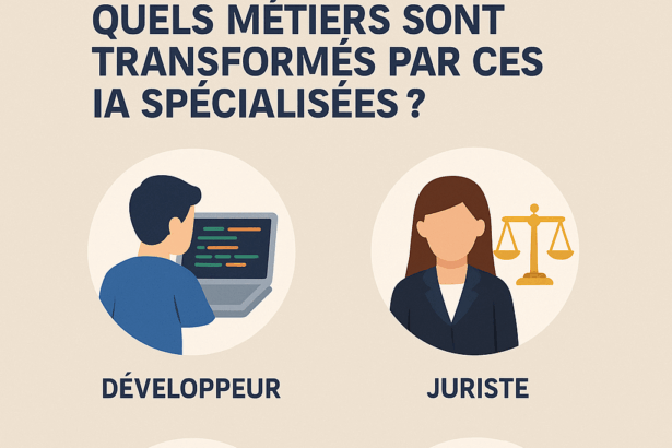 Impact sur l’emploi : quels métiers sont transformés par ces IA spécialisées ?